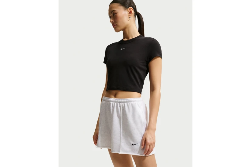 Nike Sportswear Chill Knit Cropped T-Shirt Γυναικείο (HF9538 013)
