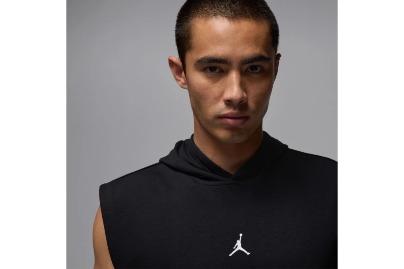 Jordan Sport Crossover Dri-FIT Ανδρικό Αμάνικο Hoodie Μαύρο