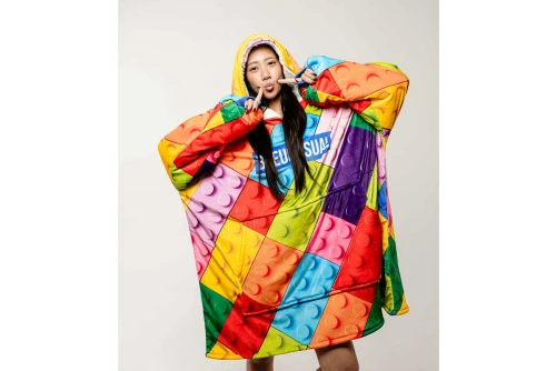Bee Unusual Play With Me Hooded Blanket Πόντσο (HH-257421)