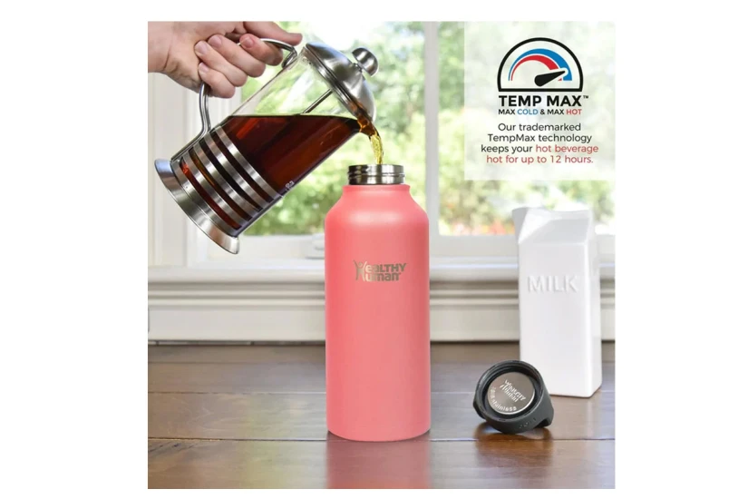 Healthy Human Stein Bottle Μπουκάλι Θερμός 32Oz-946Ml (HH-SOB57-ROSE)