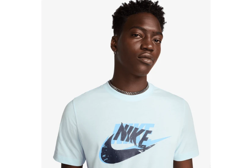 Nike Sportswear Futura Ανδρικό Κοντομάνικο T-Shirt Γαλάζιο