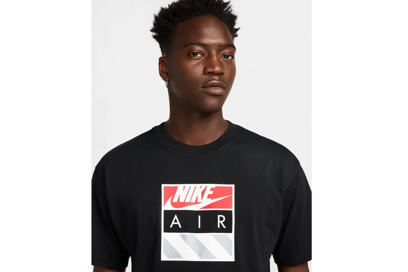Nike Sportswear Max90 Ανδρικό Κοντομάνικο T-Shirt Μαύρο