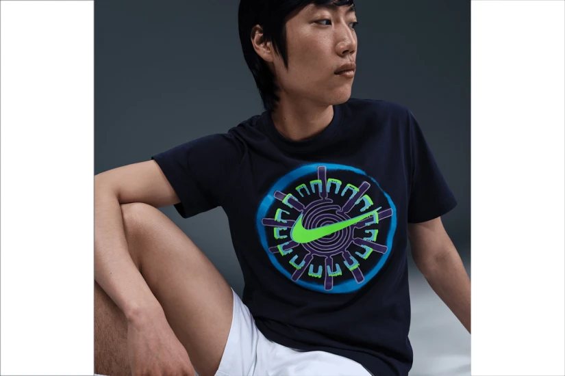 Nike Sportswear Ανδρικό Κοντομάνικο T-Shirt Μπλε Σκούρο