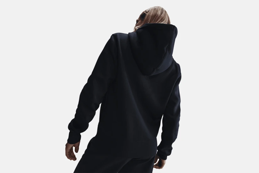 Nike Sportswear Phoenix Fleece Γυναικεία Ζακέτα με Κουκούλα Μαύρη