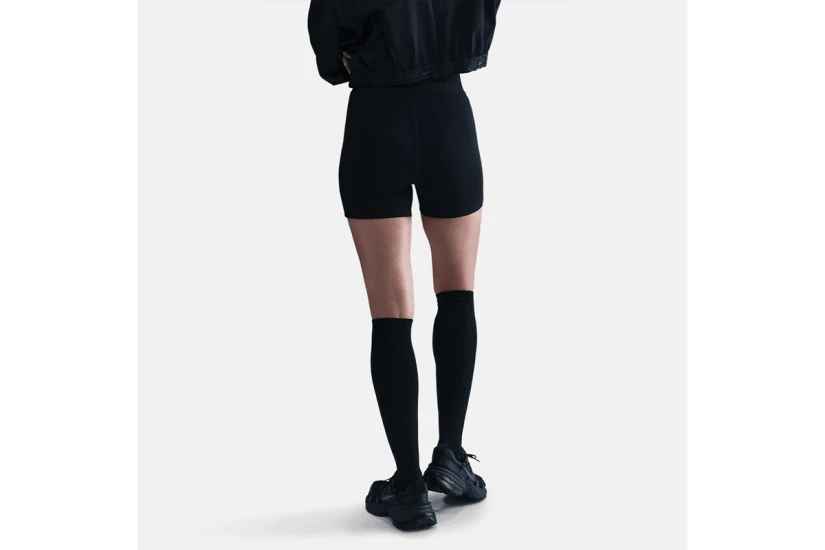 Nike Dri-FIT Sportswear Classic Γυναικείο Κοντό Κολάν Μαύρο