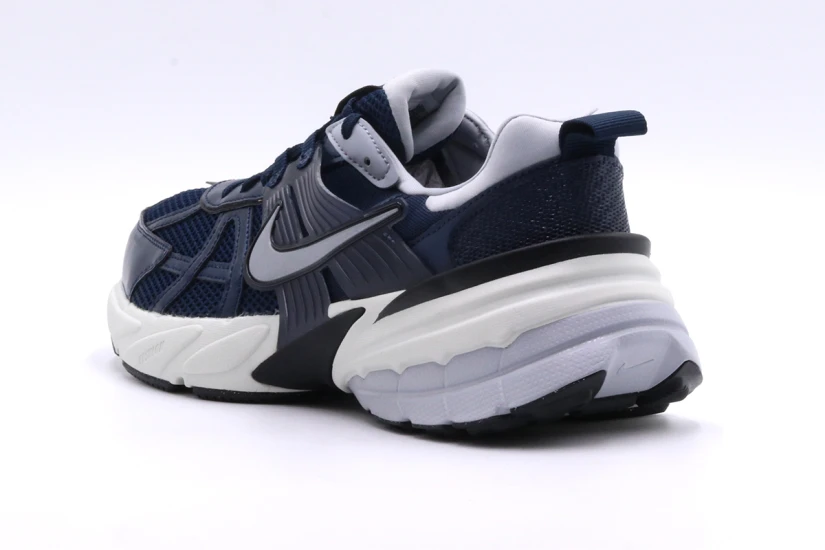 Nike V2K Ανδρικά Sneakers Μπλε Σκούρα, Μαύρα, Λευκά, Γκρι