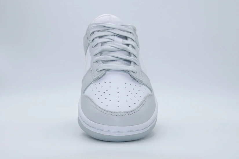 Nike Dunk Low Sneakers Λευκά, Γκρι Ανοιχτό, Εκρού