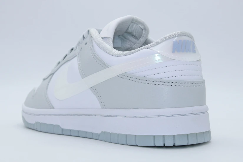 Nike Dunk Low Sneakers Λευκά, Γκρι Ανοιχτό, Εκρού