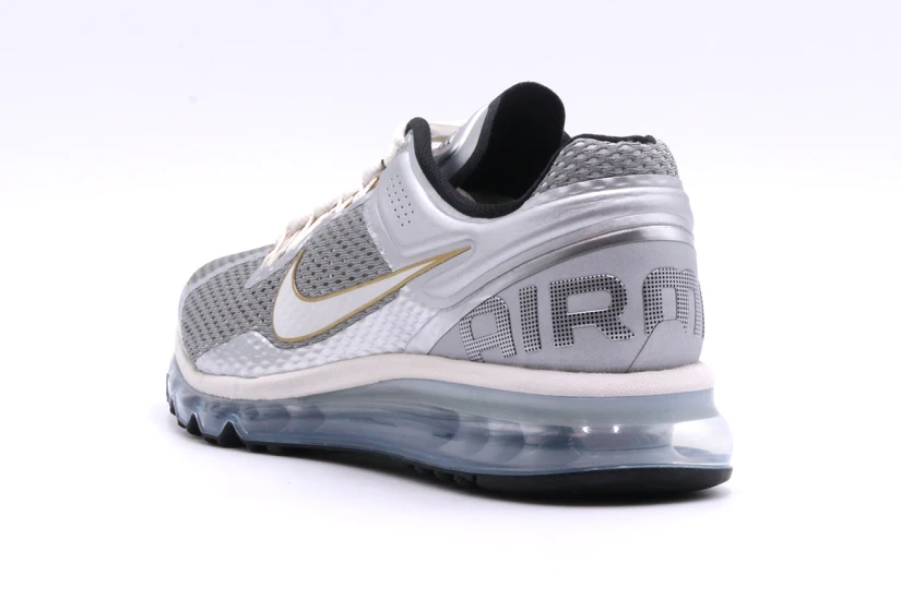 Nike Air Max 2013 Ανδρικά Sneakers Γκρι, Ασημί, Λευκά