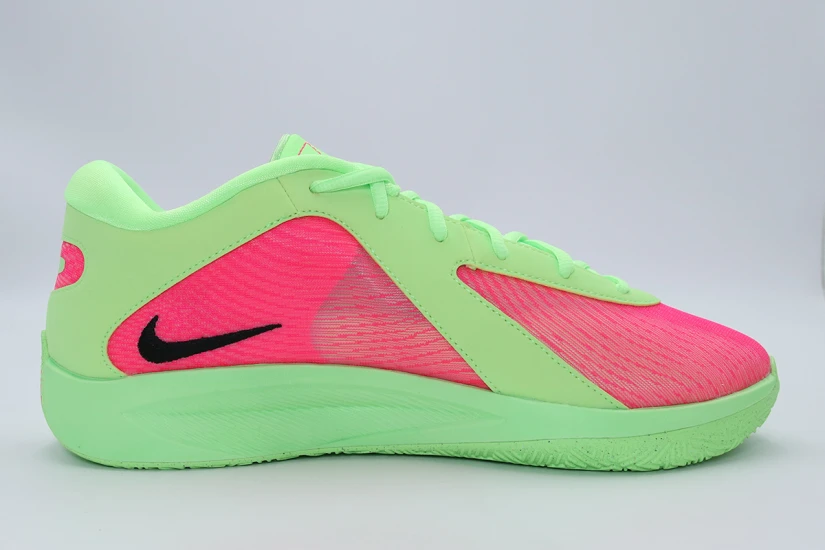 Nike Giannis Freak 6 Ανδρικά Μπασκετικά Παπούτσια Φούξια, Λαχανί