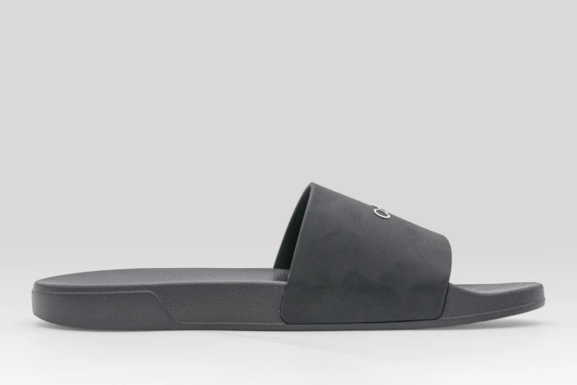 Calvin Klein Nemo - Contoured Logo Sliders Ανδρικές Παντόφλες Μαύρες