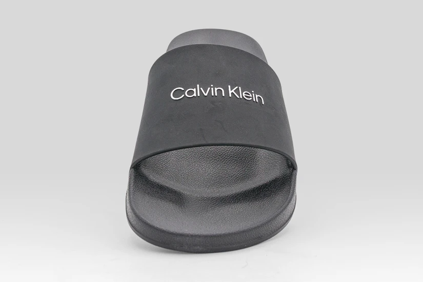 Calvin Klein Nemo - Contoured Logo Sliders Ανδρικές Παντόφλες Μαύρες