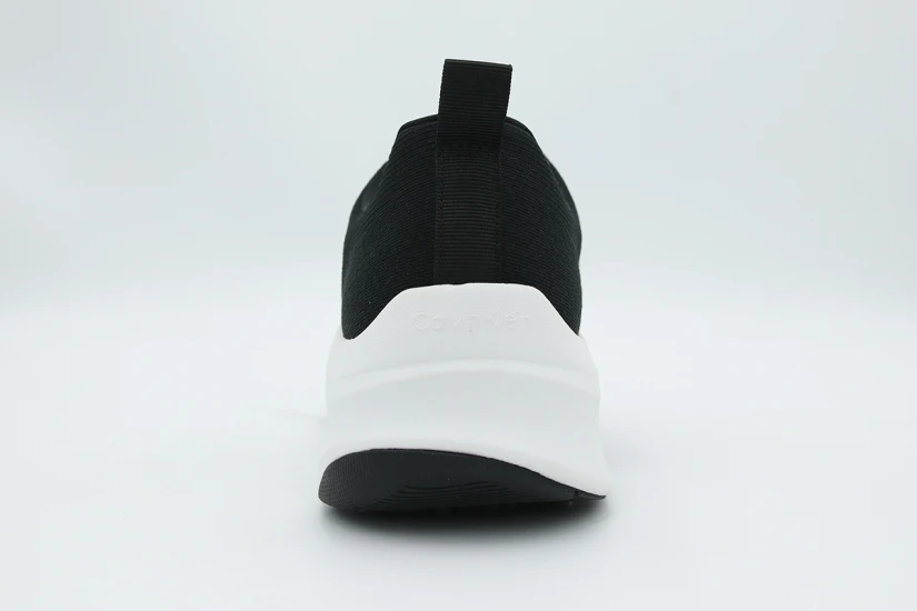 Calvin Klein Chunky Run Lacesock Stripe Ανδρικά Sneakers Μαύρα, Λευκά