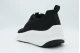 Calvin Klein Chunky Run Lacesock Stripe Ανδρικά Sneakers Μαύρα, Λευκά