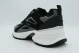 Calvin Klein Knit Mesh Runner Ανδρικά Sneakers Μαύρα, Γκρι Σκούρο, Λευκά