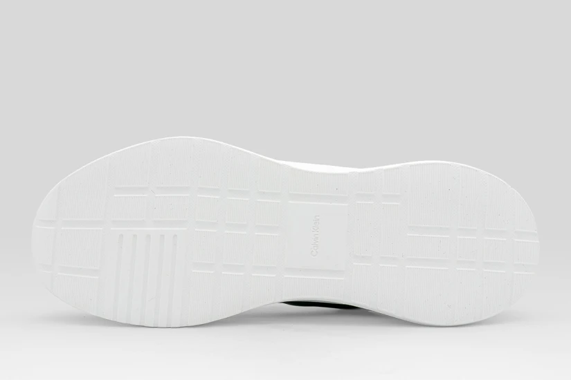 Calvin Klein Light Eva Runner Ανδρικά Sneakers Μαύρα, Λευκά