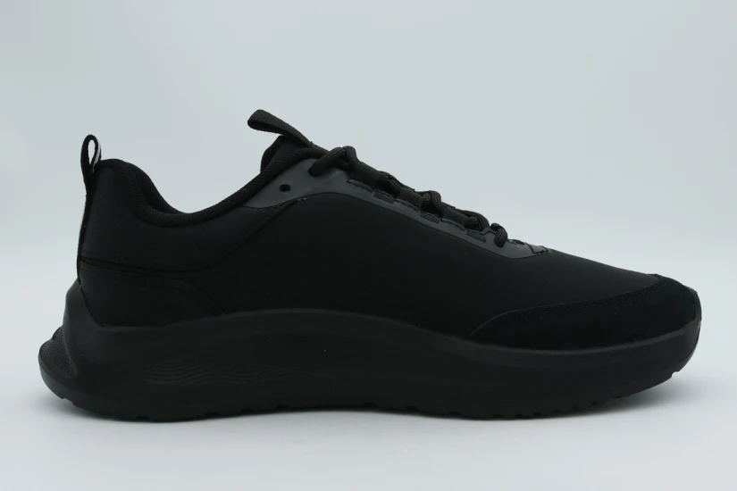 Calvin Klein Eva Runner Essentials Ανδρικά Sneakers Μαύρα