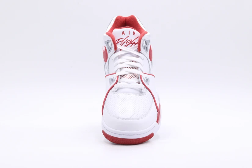 Nike Air Flight 89 OG Ανδρικά Sneakers Λευκά, Κόκκινα, Γκρι