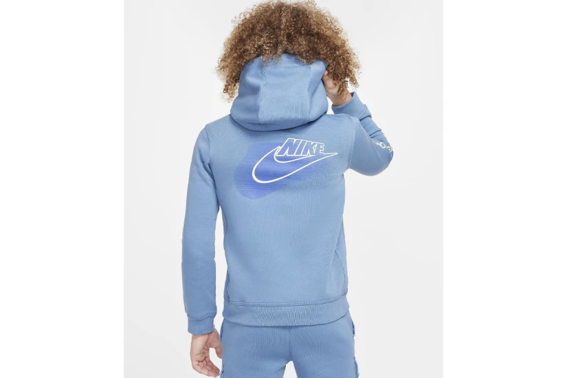 Nike Sportswear Standard Issue Παιδικό Φούτερ Με Κουκούλα Ραφ