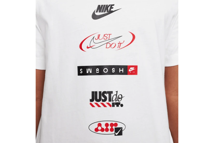Nike Boxy 1 JDI Music Παιδικό Κοντομάνικο T-Shirt Λευκό