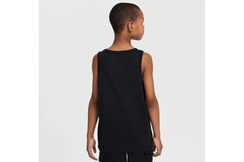 Nike Sportswear Παιδική Αμάνικη Μπλούζα Μαύρη