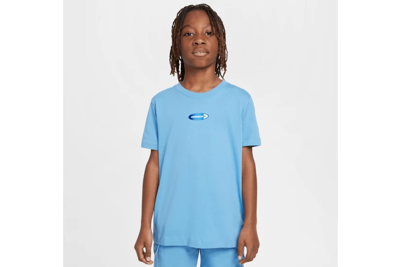 Nike Dn Sportswear Παιδικό Κοντομάνικο T-Shirt Γαλάζιο, Μπλε