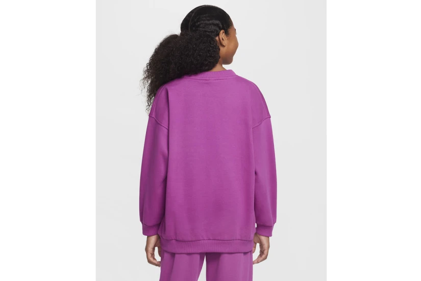 Nike Sportswear Club Fleece Παιδικό Φούτερ με Λαιμόκοψη Μωβ