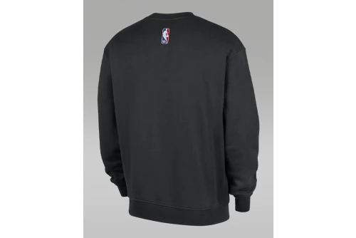 Jordan Nba Milwaukee Bucks Fleece Μπλούζα Με Λαιμόκοψη Ανδρική (HM7593 010)