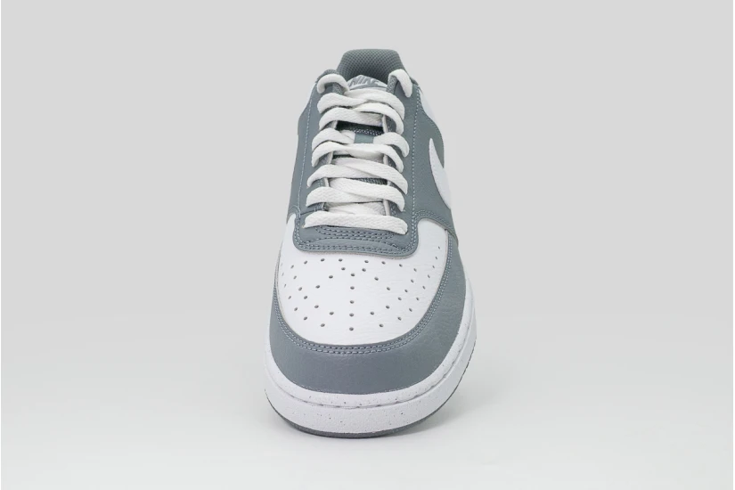 Nike Court Vision Low Ανδρικά Sneakers Λευκά, Γκρι