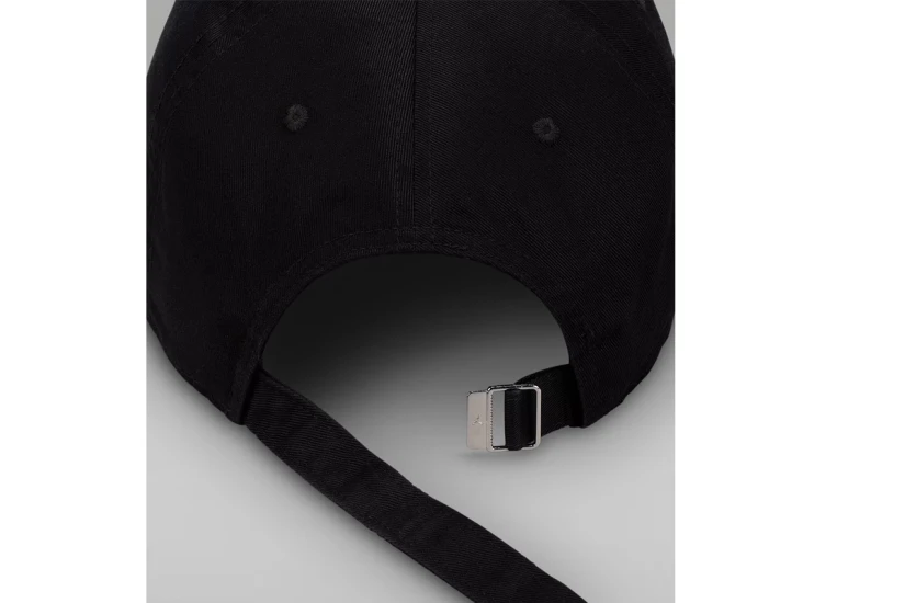 Jordan Club Unstructured Curved-Bill Καπέλο Strapback Μαύρο