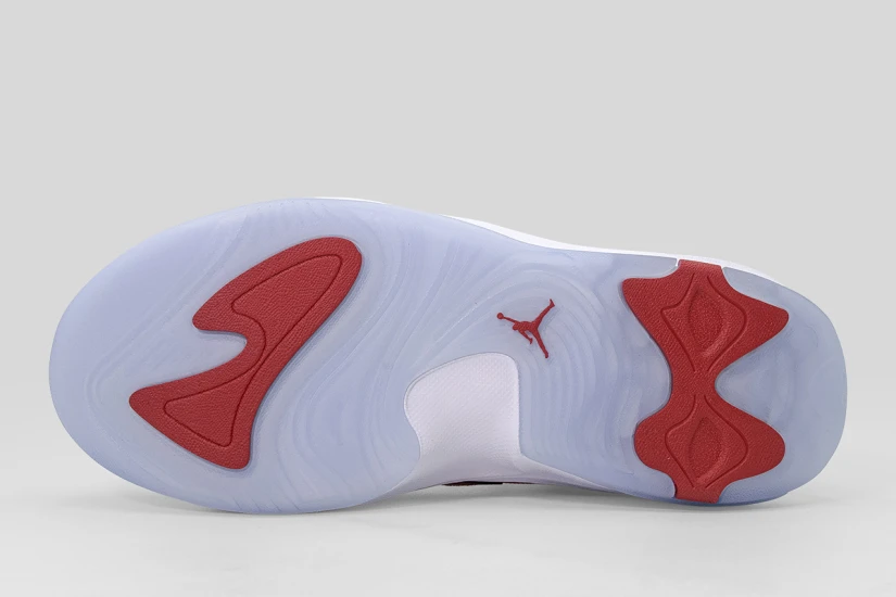 Jordan Max Aura 7 Ανδρικά Sneakers Κόκκινα, Λευκά, Μαύρα