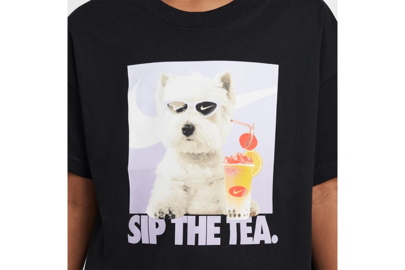 Nike Sportswear Παιδικό Κοντομάνικο T-Shirt Μαύρο