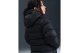 Nike Therma-Fit Παιδικό Μπουφάν Puffer με Κουκούλα Μαύρο