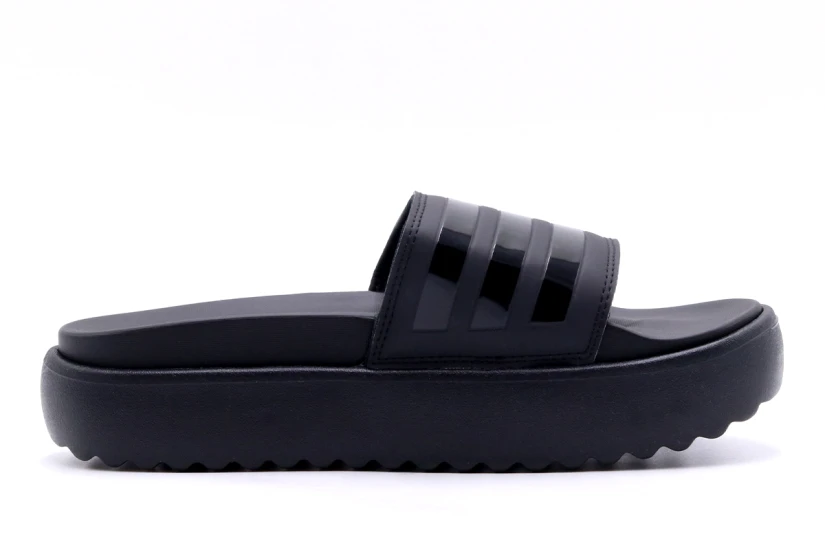 Adidas Performance Adilette Platform Παντόφλες Μαύρες