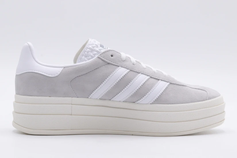 Adidas Originals Gazelle Bold Sneakers Γκρι Ανοιχτά, Εκρού