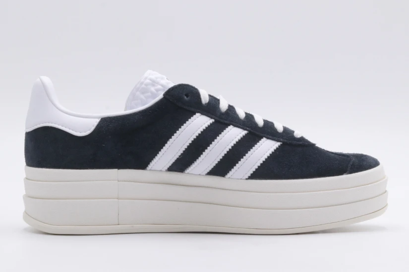 Adidas Originals Gazelle Bold Sneakers Μαύρα, Λευκά, Εκρού