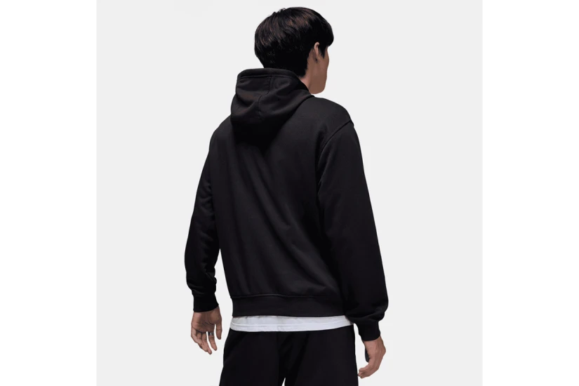 Jordan Sport Crossover Fleece Ανδρικό Φούτερ με Κουκούλα Μαύρο
