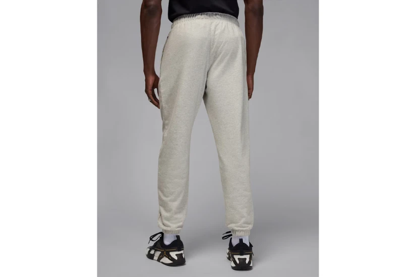 Jordan Sport Crossover Fleece Ανδρικό Παντελόνι Φόρμας Γκρι, Λευκό