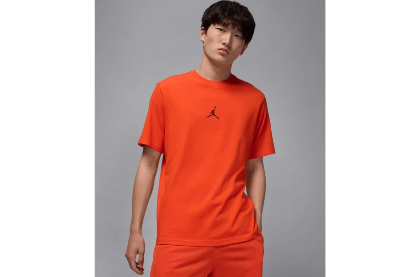 Jordan Sport Dri-FIT Ανδρικό Κοντομάνικο T-Shirt Πορτοκαλί