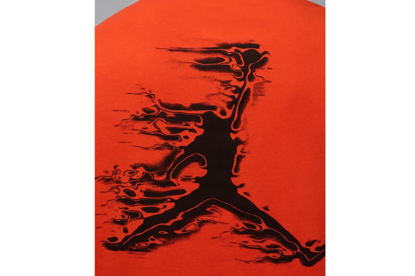 Jordan Sport Dri-FIT Ανδρικό Κοντομάνικο T-Shirt Πορτοκαλί