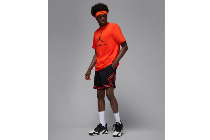 Jordan Sport Dri-FIT Ανδρικό Κοντομάνικο T-Shirt Πορτοκαλί