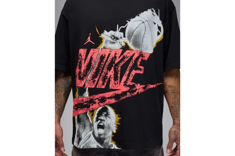 Jordan Reissue Ανδρικό Κοντομάνικο T-Shirt Μαύρο