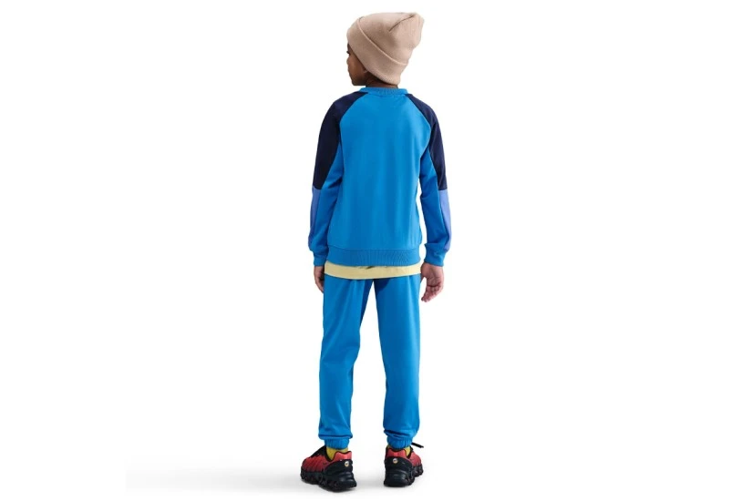 Nike Sportswear Παιδικό Σετ Μακρυμάνικη Μπλούζα - Παντελόνι Φόρμας Μπλε