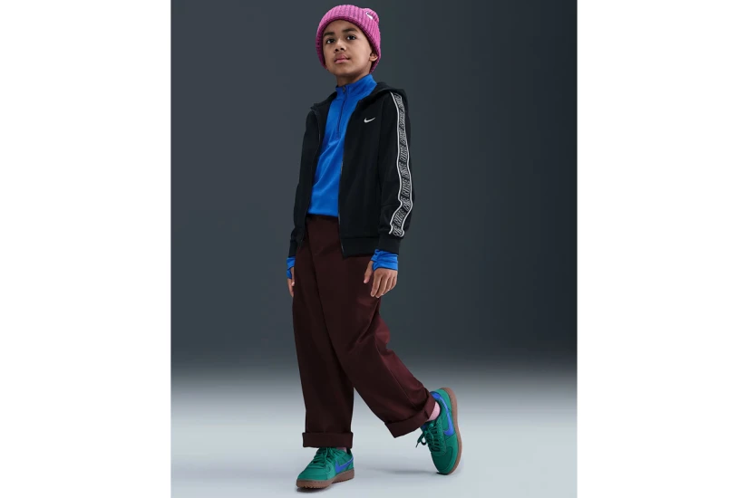 Nike Sportswear Club Dri-FIT Παιδική Ζακέτα Μαύρη