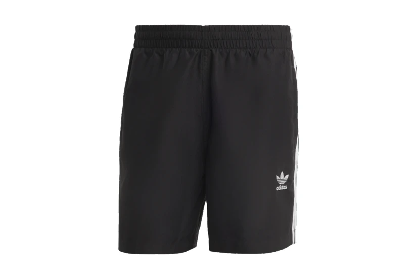 Adidas Originals Adicolor 3-Stripes Ανδρικό Μαγιό Σορτς Μαύρο