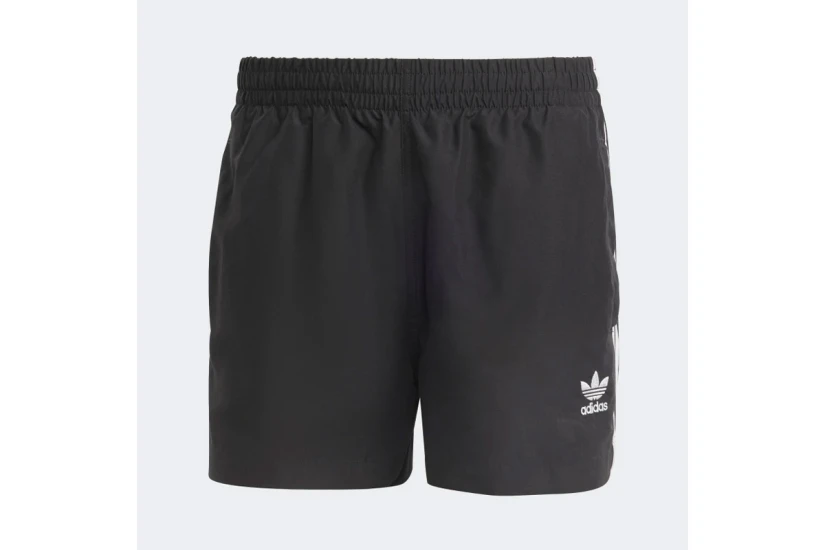 Adidas Originals Adicolor 3-Stripes Ανδρικό Μαγιό Σορτς Μαύρο