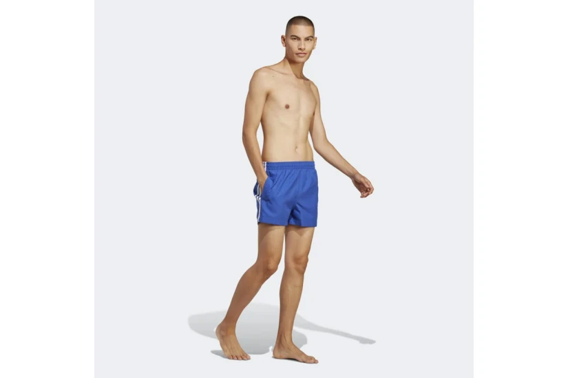 Adidas Originals Adicolor 3-Stripes Ανδρικό Μαγιό Σορτς Μπλε Σκούρο