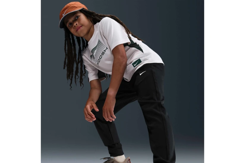 Nike Multi Knit Παιδικό Παντελόνι Φόρμας Μαύρο