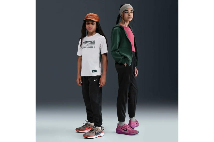 Nike Multi Knit Παιδικό Παντελόνι Φόρμας Μαύρο