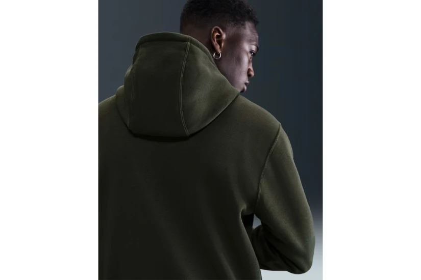 Nike Sportswear Club Fleece Ανδρικό Φούτερ με Κουκούλα Κυπαρισσί